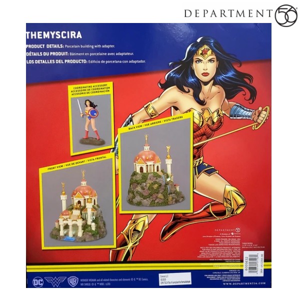Department 56 DC Comics Wonder Woman Themyscira Light Up Statue